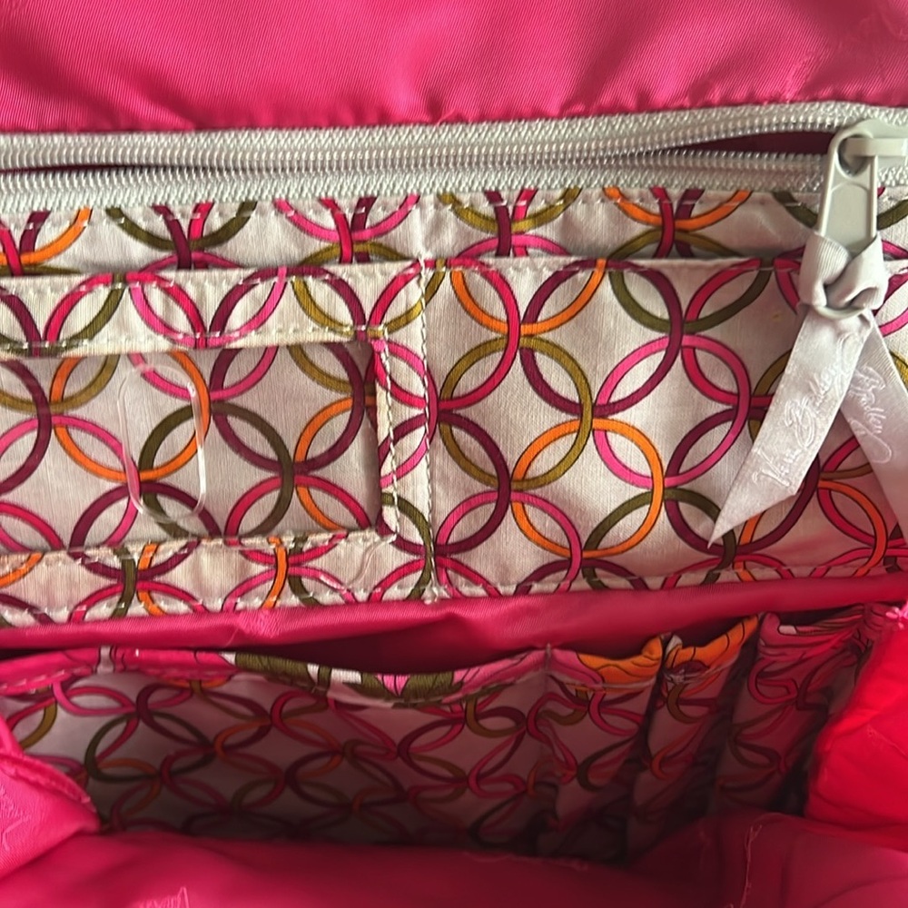 Vera Bradley Floral Quilted Backpack - Picture 7 of 9